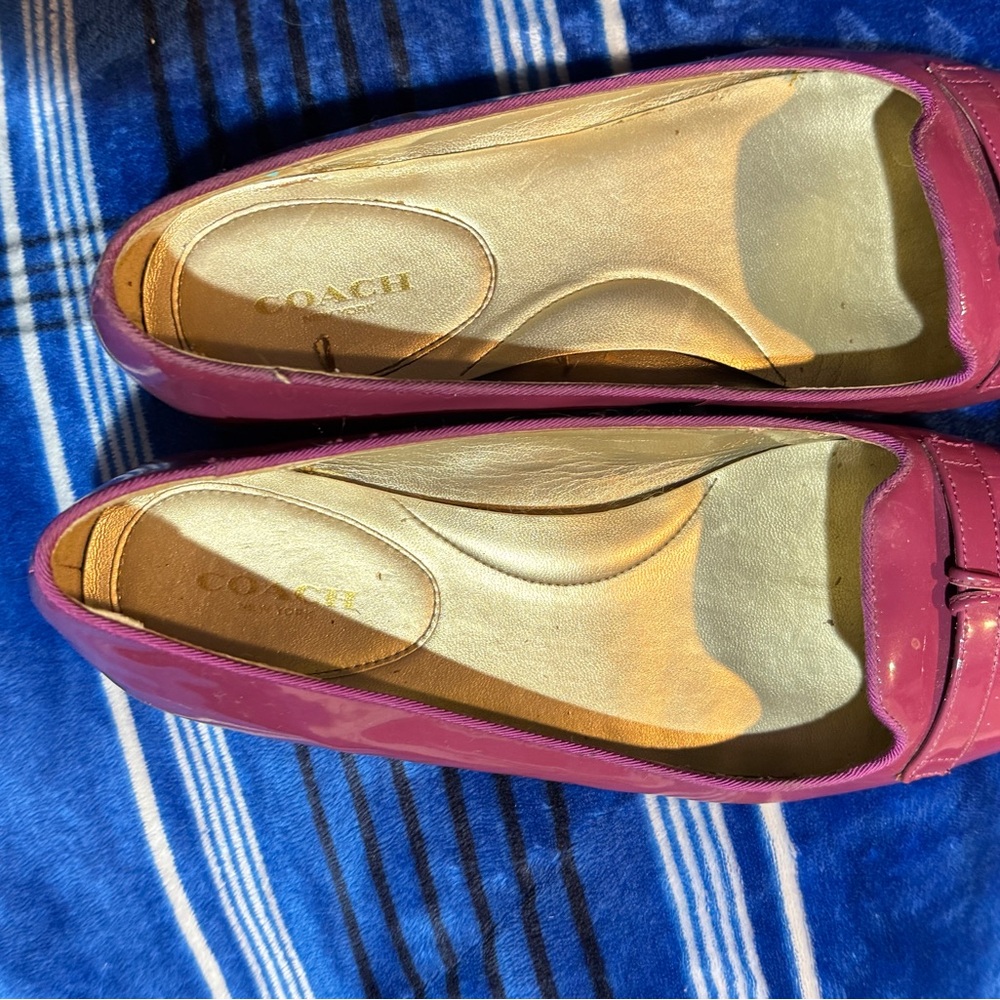 Coach Pink Loafers